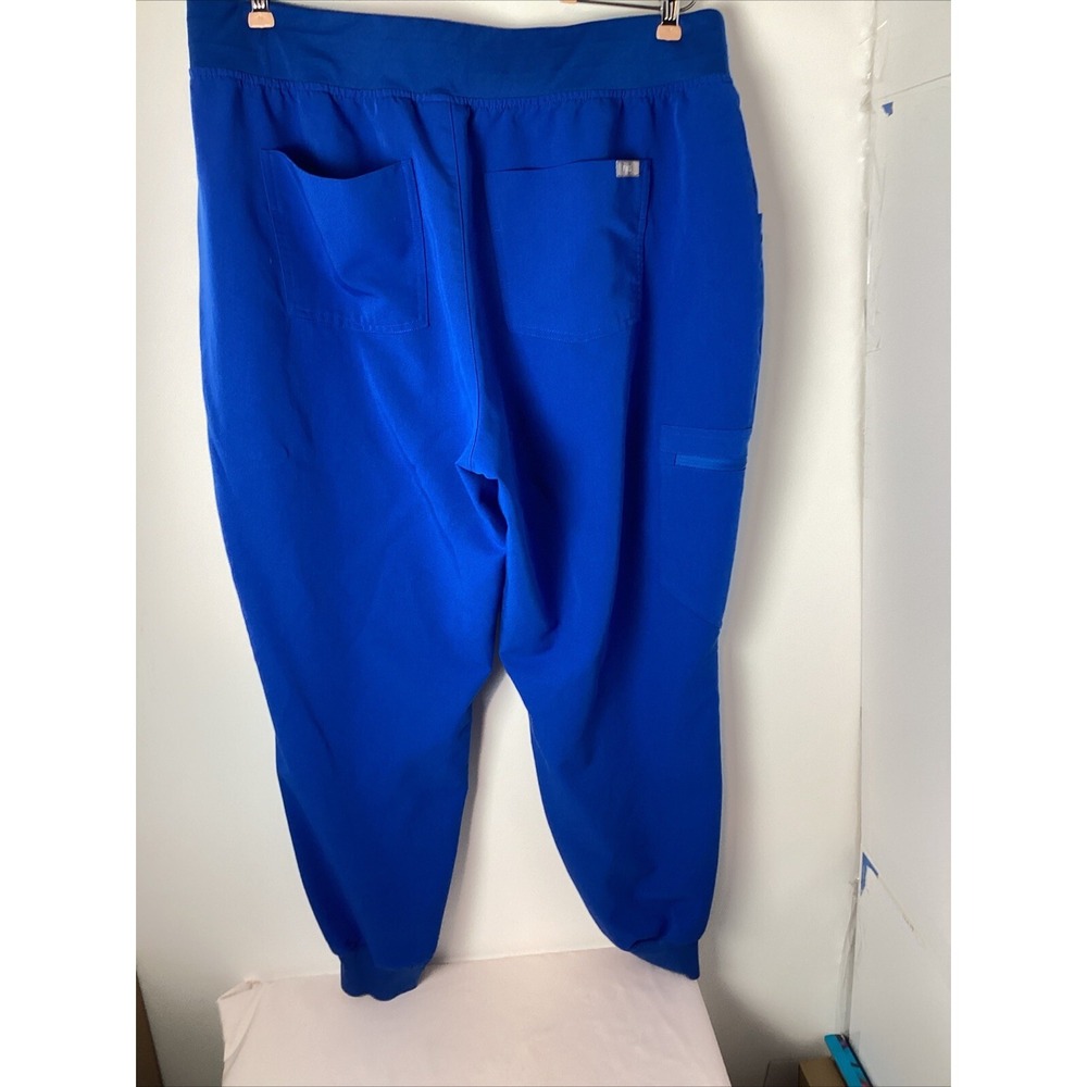 Figs Technical Collection Set Women's Size XXL Top Royal Blue Jogger Pants XXL-P - Picture 10 of 12
